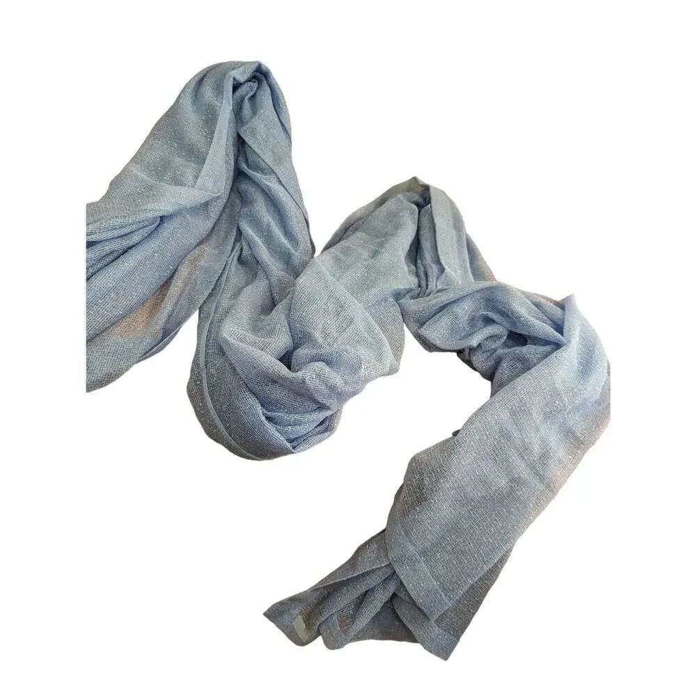 CROSCILL HOME FASHIONS! HYDRANGEA BLUE 21 FOOT LENGTH FABRIC PANEL, 52